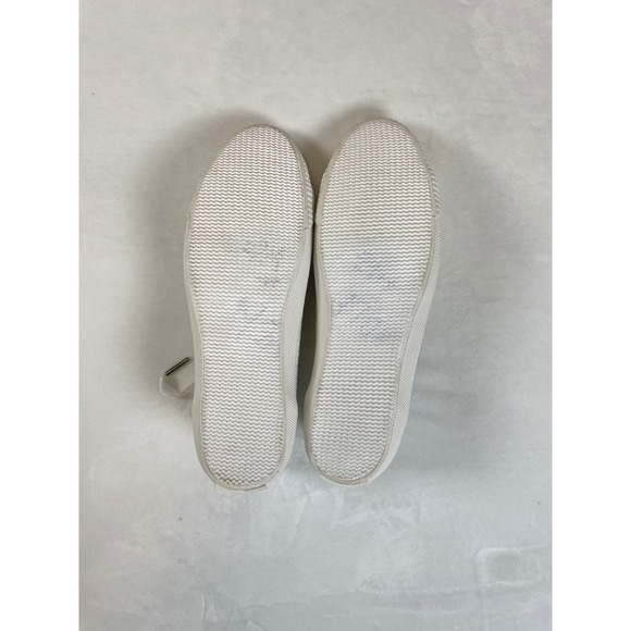 Kate Spade New York Womens White Glitter Ribbon Lace Up Bridal Sneakers Size 7 - Picture 5 of 5